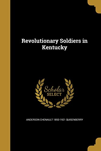 9781372609664: Revolutionary Soldiers in Kentucky