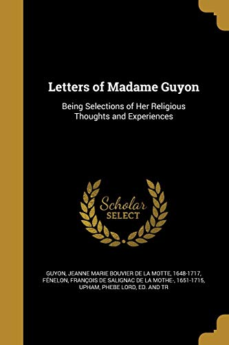 Beispielbild fr Letters of Madame Guyon zum Verkauf von Buchpark