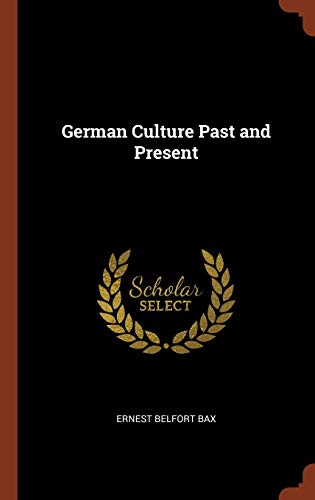 9781374927483: German Culture Past and Present