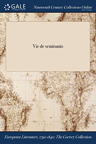 Stock image for Vie de semiramis for sale by Chiron Media