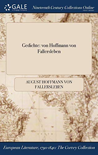 9781375250993: Gedichte: von Hoffmann von Fallersleben