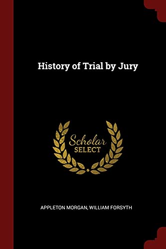 9781375459853: History of Trial by Jury