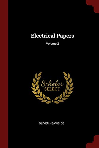 9781375632232: Electrical Papers; Volume 2
