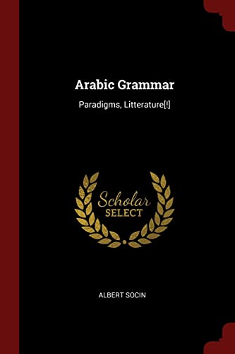 9781375752718: Arabic Grammar: Paradigms, Litterature[!]