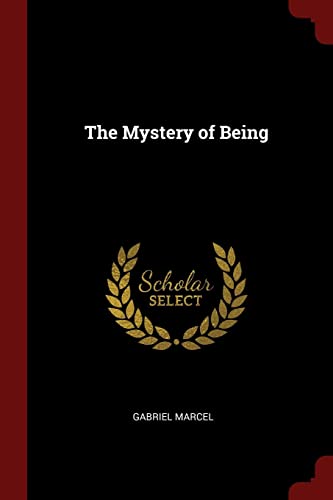 Stock image for Mystery of Being for sale by TextbookRush