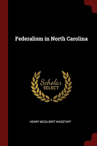 Imagen de stock para Federalism in North Carolina