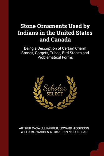 9781375962490: Stone Ornaments Used by Indians in the United States and Canada: Being a Description of Certain Charm Stones, Gorgets, Tubes, Bird Stones and Problematical Forms