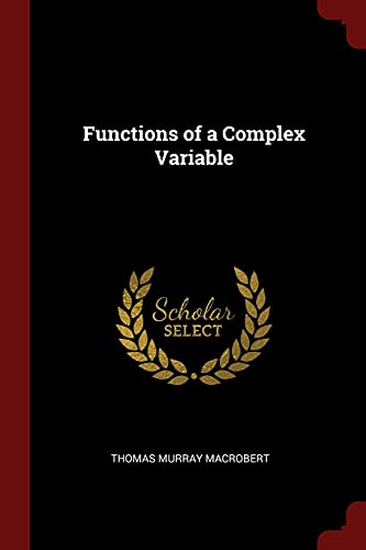 9781375985697: Functions of a Complex Variable