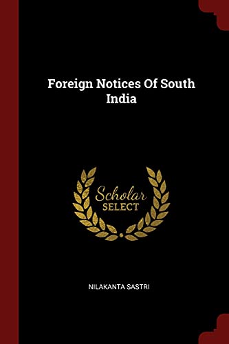 9781376163711: Foreign Notices Of South India