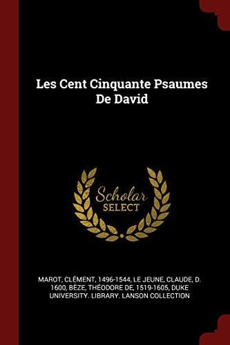 9781376221015: Les Cent Cinquante Psaumes de David