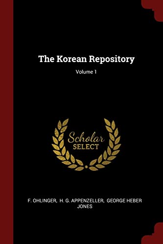 9781376287158: The Korean Repository; Volume 1