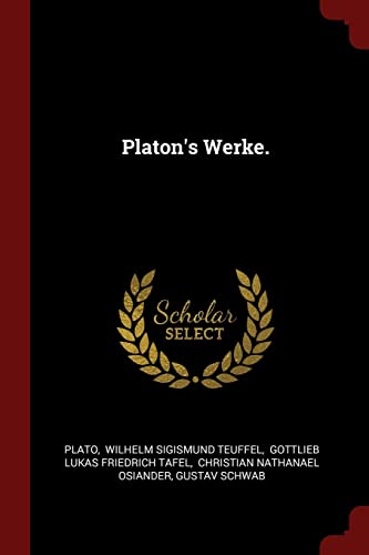 9781376311570: Platon's Werke.