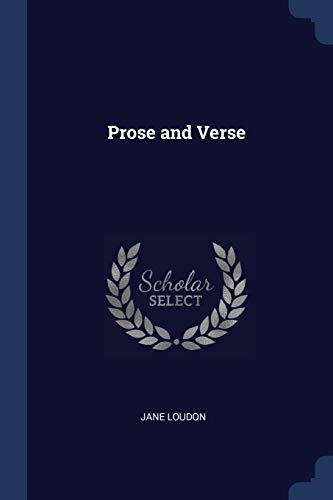 9781376483390: Prose and Verse
