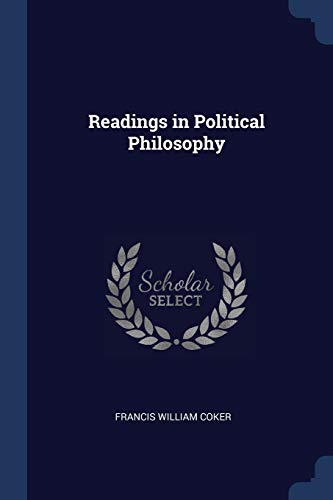 Stock image for Readings in Political Philosophy for sale by Welcome Back Books
