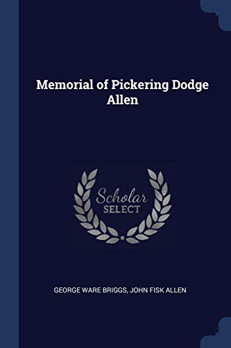 9781376725926: Memorial of Pickering Dodge Allen