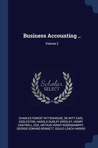 9781376736175: Business Accounting ..; Volume 2