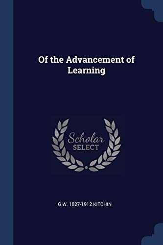 9781376891041: Of the Advancement of Learning