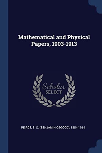 9781377011967: Mathematical and Physical Papers, 1903-1913