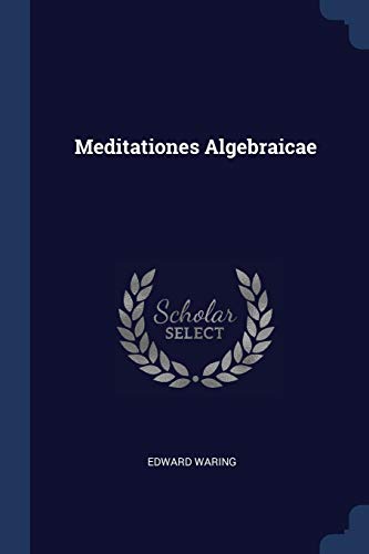 9781377159225: Meditationes Algebraicae