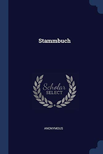 9781377308821: Stammbuch