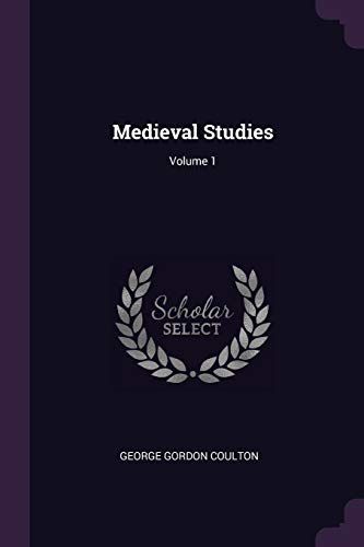 9781377375939: Medieval Studies; Volume 1