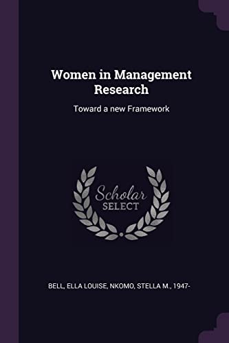 Stock image for Women in Management Research: Toward a new Framework for sale by ALLBOOKS1