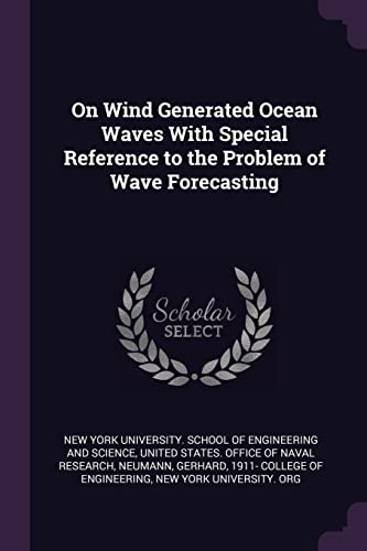 Beispielbild fr ON WIND GENERATED OCEAN WAVES zum Verkauf von Buchpark