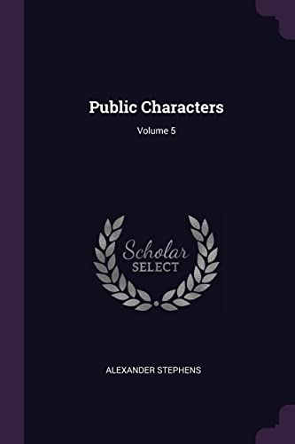 9781378458518: Public Characters; Volume 5