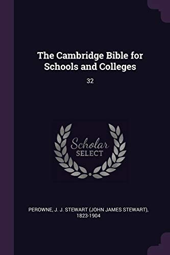 Stock image for The Cambridge Bible for Schools and Colleges: 32 for sale by ALLBOOKS1