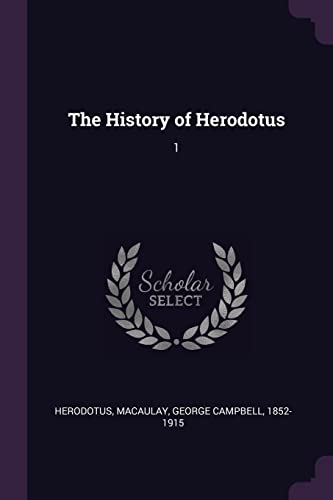 9781378977408: The History of Herodotus: 1
