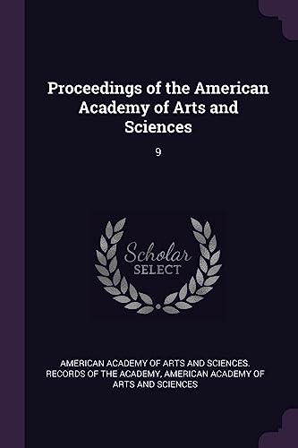 9781379201014: Proceedings of the American Academy of Arts and Sciences: 9