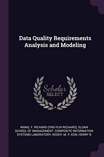 9781379254829: Data Quality Requirements Analysis and Modeling