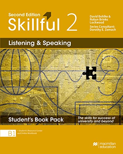 Stock image for SKILLFUL 2 Listen&Speak Sb Prem Pk 2nd (ELT SKILFULL 2ND) for sale by Better World Books Ltd