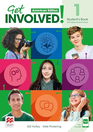 Stock image for Get Involved 1 American - Student's Book + Student's App + Digital Student's Book, De Holley, Gill. Editorial Macmillan, Tapa Blanda En Ingl s Americano for sale by Juanpebooks