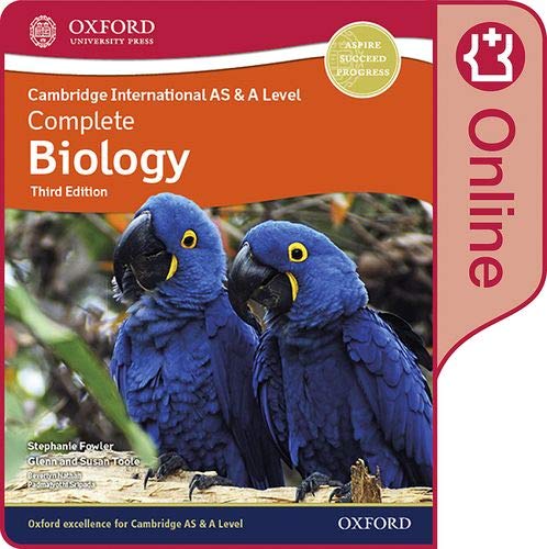 Stock image for Cambridge International AS & A Level Complete Biology Enhanced Online Student Book for sale by Revaluation Books
