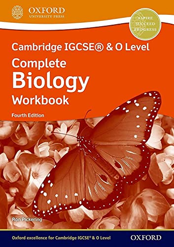 Cambridge IGCSE & O Level Complete Biology: Workbook Fourth Edition: Workbook 4th Edition