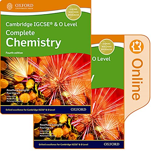Imagen de archivo de Cambridge IGCSE & O Level Complete Chemistry Print and Enhanced Online Student Book Pack Fourth Edition a la venta por GF Books, Inc.