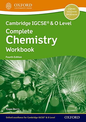 Stock image for Cambridge IGCSE® & O Level Complete Chemistry: Workbook Fourth Edition: Workbook 4th Edition for sale by AwesomeBooks