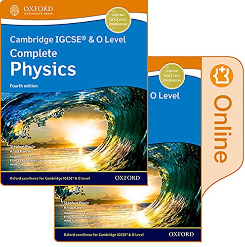9781382005937: NEW Cambridge IGCSE & O Level Complete Physics: Print & Enhanced Online Student Book Pack (Fourth Edition): Student Materials (CAIE complete physics science) - 9781382005937