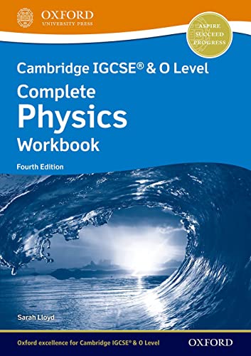 9781382006019: NEW Cambridge IGCSE & O Level Complete Physics: Workbook (Fourth Edition) (CAIE complete physics science)