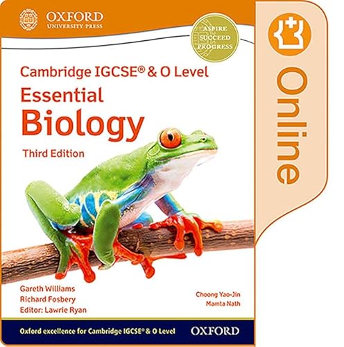 Imagen de archivo de Cambridge IGCSE (R) & O Level Essential Biology: Enhanced Online Student Book Third Edition a la venta por Revaluation Books