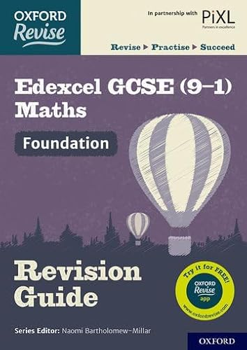 9781382006491: Oxford Revise: Edexcel GCSE (9-1) Maths Foundation Revision Guide: With all you need to know for your 2022 assessments (Oxford Revise: Maths)
