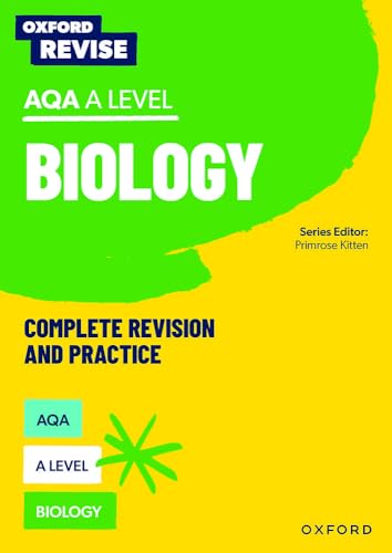 Imagen de archivo de Oxford Revise: AQA A Level Biology Revision and Exam Practice: 4* winner Teach Secondary 2021 awards (Oxford Revise: Science) a la venta por Greener Books