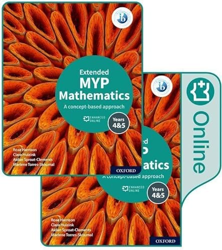Stock image for MYP Mathematics 4&5 Extended Print and Enhanced Online Book Pack Paperback for sale by Books Puddle