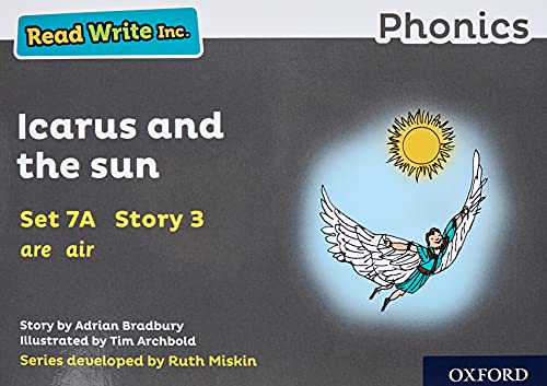 Imagen de archivo de Read Write Inc. Phonics: Grey Set 7A Storybook 3 Icarus and the sun [Soft Cover ] a la venta por booksXpress