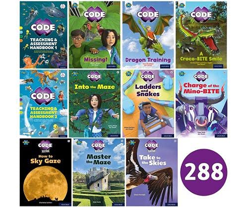 Stock image for Project X CODE Yellow-Lime Book Bands Oxford Levels 3-11 Super Easy Buy Pack for sale by Revaluation Books