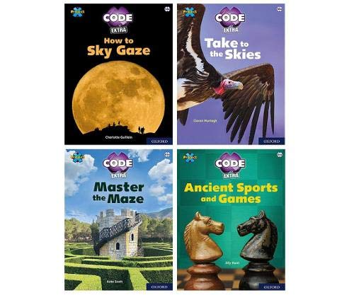 Stock image for Project X Code Extra: White And Lime Book Bands, Oxford Levels 10 And 11: Sky Bubble And Maze Craze, Mixed Pack Of 4 for sale by GreatBookPrices