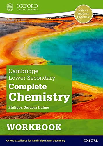9781382018609: Cambridge lower secondary complete chemistry. Workbook. Per la Scuola media. Con espansione online