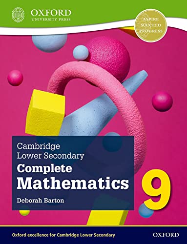 Imagen de archivo de Cambridge Lower Secondary Complete Mathematics. 9 Student Book a la venta por Blackwell's