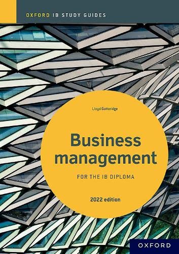 Beispielbild fr Business Management Study Guide zum Verkauf von Blackwell's
